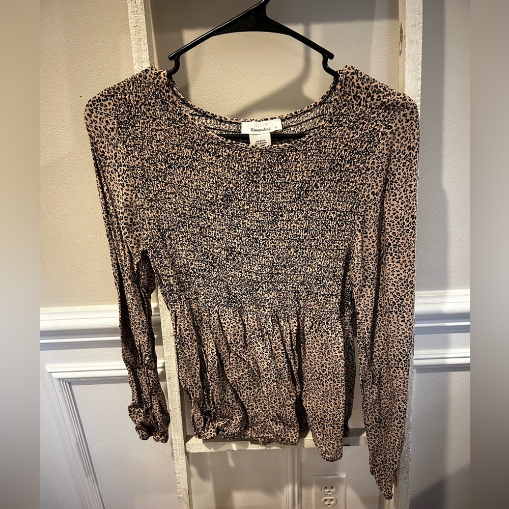 Leopard Print Women's Top